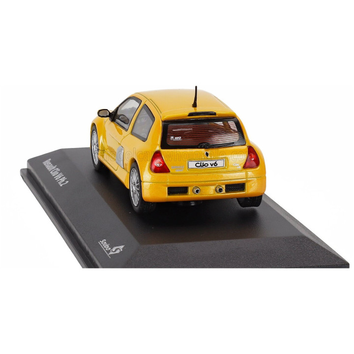 SOLIDO RENAULT CLIO SPORT V6 PHASE II 2003 - YELLOW 1/43