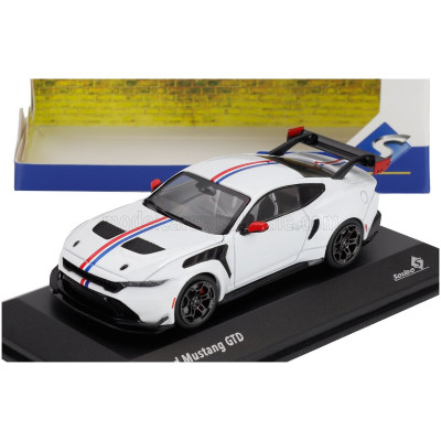 SOLIDO FORD USA MUSTANG GTD 5.2L V8 COUPE 2025 - WHITE 1/43
