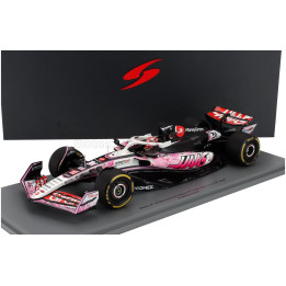 SPARK MODEL HAAS F1 VF-25 TEAM MONEYGRAM HAAS N 31 JAPAN GP 2025 ESTEBAN OCON - WHITE BLACK PINK 1/18