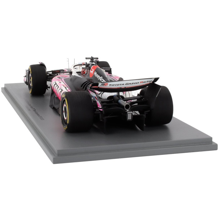 SPARK MODEL HAAS F1 VF-25 TEAM MONEYGRAM HAAS N 31 JAPAN GP 2025 ESTEBAN OCON - WHITE BLACK PINK 1/18