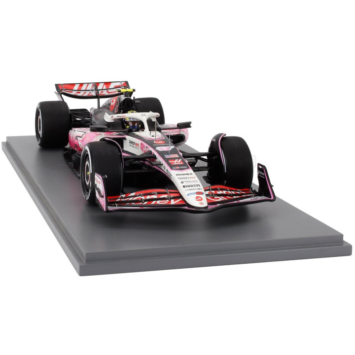 SPARK MODEL HAAS F1 VF-25 TEAM MONEYGRAM HAAS N 87 JAPAN GP 2025 OLIVER BEARMAN - WHITE BLACK RED 1/18