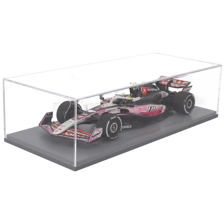 SPARK MODEL HAAS F1 VF-25 TEAM MONEYGRAM HAAS N 87 JAPAN GP 2025 OLIVER BEARMAN - WHITE BLACK RED 1/18