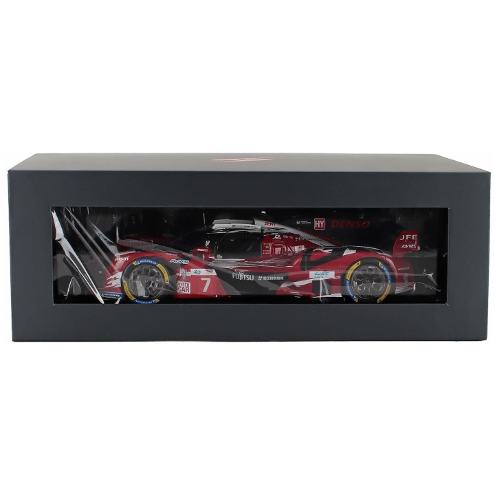 SPARK MODEL TOYOTA GR010 3.5L V6 TEAM GAZOO RACING N 7 5th 24h LE MANS 2025 MIKE CONWAY - KAMUI KOBAYASHI - NYCK DE VRIES - RED