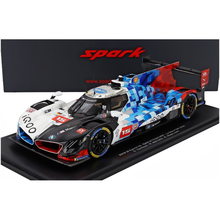 SPARK MODEL BMW M HYBRID 4.0L TURBO V8 TEAM WRT N 15 24h LE MANS 2025 KEVIN MAGNUSSEN - RAFFAELE MARCIELLO - DRIES VANTHOOR