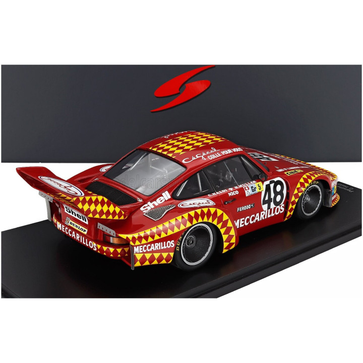 SPARK MODEL PORSCHE 935 3.0L TURBO TEAM MECARILLOS CEGECOL N 48 24h LE MANS 1978 CLAUDE HALDI - HERBERT MULLER - NICK MCGRANGER