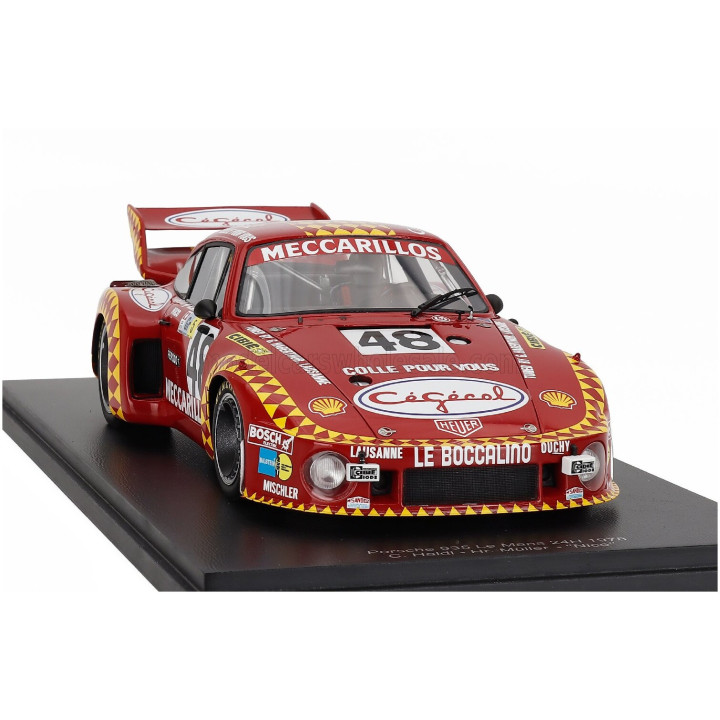 SPARK MODEL PORSCHE 935 3.0L TURBO TEAM MECARILLOS CEGECOL N 48 24h LE MANS 1978 CLAUDE HALDI - HERBERT MULLER - NICK MCGRANGER