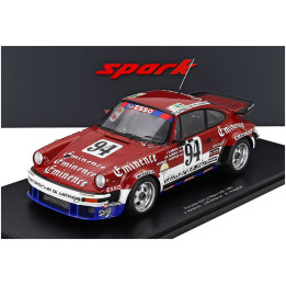 SPARK MODEL PORSCHE 911 934 3.3L TURBO TEAM EQUIPE ALMERAS FRERES N 94 24h LE MANS 1980 JACQUES ALMERAS - JEAN MARIE ALMERAS