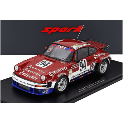 SPARK MODEL PORSCHE 911 934 3.3L TURBO TEAM EQUIPE ALMERAS FRERES N 94 24h LE MANS 1980 JACQUES ALMERAS - JEAN MARIE ALMERAS