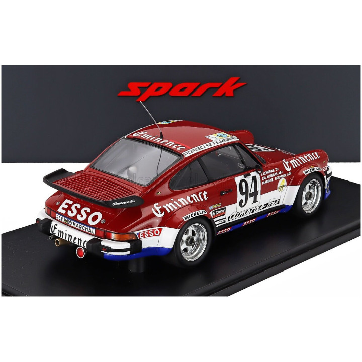 SPARK MODEL PORSCHE 911 934 3.3L TURBO TEAM EQUIPE ALMERAS FRERES N 94 24h LE MANS 1980 JACQUES ALMERAS - JEAN MARIE ALMERAS