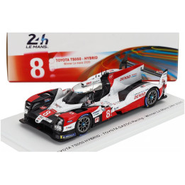 SPARK MODEL TOYOTA TS050 2.4L HYBRID TURBO V6 TEAM TOYOTA GAZOO RACING N 8 WINNER 24h LE MANS 2020 S.BUEMI - B.HARTLEY