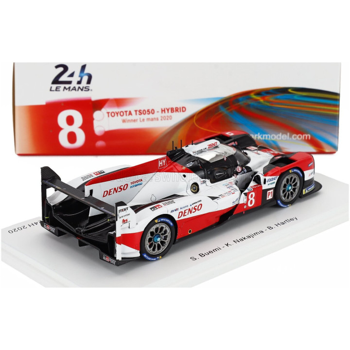 SPARK MODEL TOYOTA TS050 2.4L HYBRID TURBO V6 TEAM TOYOTA GAZOO RACING N 8 WINNER 24h LE MANS 2020 S.BUEMI - B.HARTLEY
