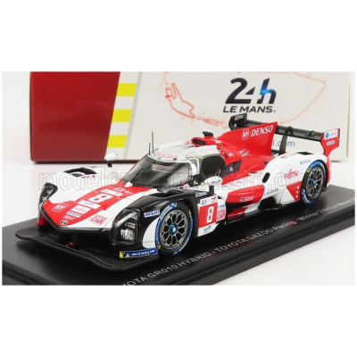 SPARK MODEL TOYOTA GR010 3.5L TURBO HYBRID V6 TEAM TOYOTA GAZOO RACING N 8 WINNER 24h LE MANS 2022 S.BUEMI - B.HARTLEY