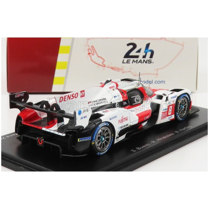 SPARK MODEL TOYOTA GR010 3.5L TURBO HYBRID V6 TEAM TOYOTA GAZOO RACING N 8 WINNER 24h LE MANS 2022 S.BUEMI - B.HARTLEY