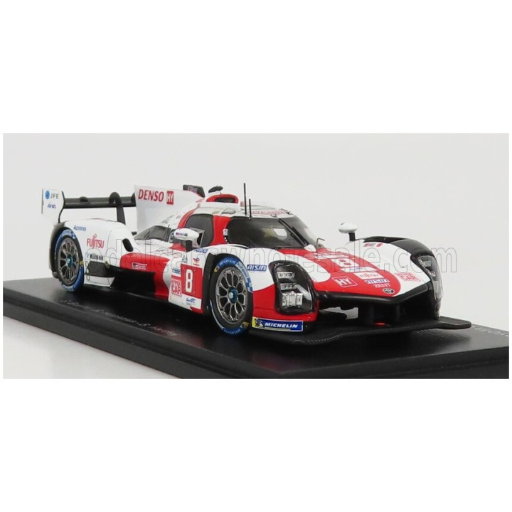 SPARK MODEL TOYOTA GR010 3.5L TURBO HYBRID V6 TEAM TOYOTA GAZOO RACING N 8 WINNER 24h LE MANS 2022 S.BUEMI - B.HARTLEY
