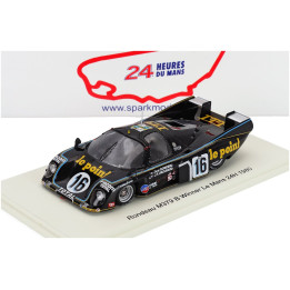 SPARK MODEL RONDEAU M397B 3.0L V8 TEAM JEAN RONDEAU N 16 WINNER 24h LE MANS 1980 JEAN RONDEAU - JEAN PIERRE JAUSSAUD - BLACK