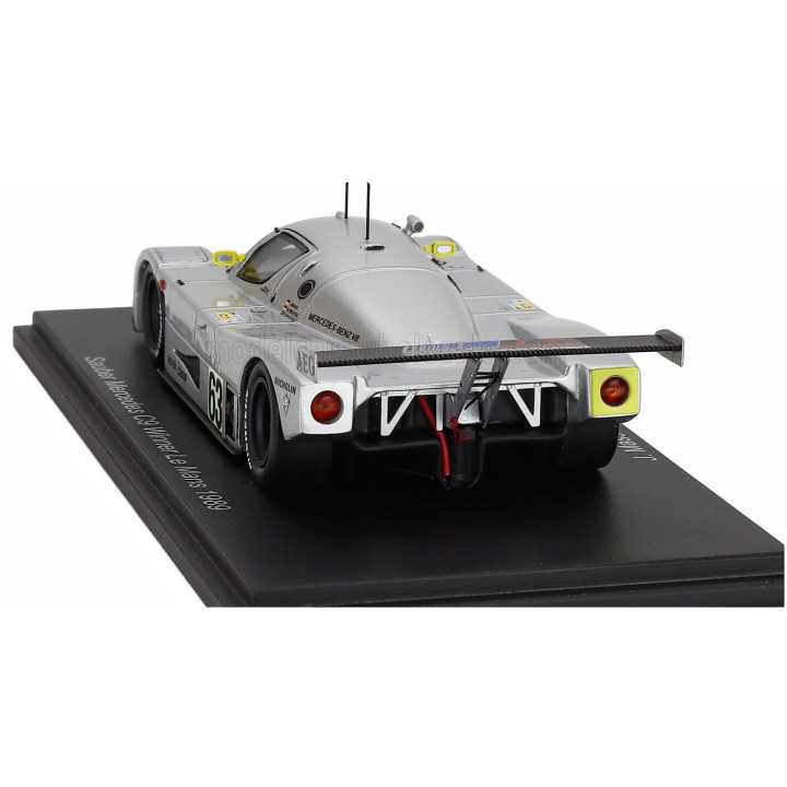 SPARK MODEL MERCEDES BENZ SAUBER C9 5.0L TURBO V8 TEAM SAUBER MERCEDES N 63 WINNER 24h LE MANS 1989 JOCHEN MASS - MANUEL REUTER