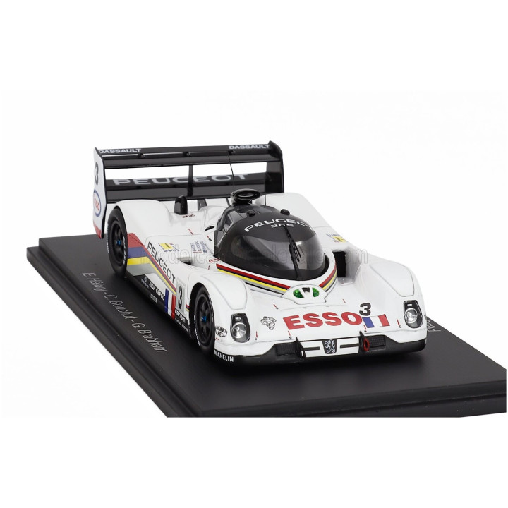 SPARK MODEL PEUGEOT 905 EVO1B 3.5L V10 TEAM PEUGEOT TALBOT SPORT N 3 WINNER 24h LE MANS 1993 GEOFF BRABHAM - CHRISTOPHE BOUCHUT