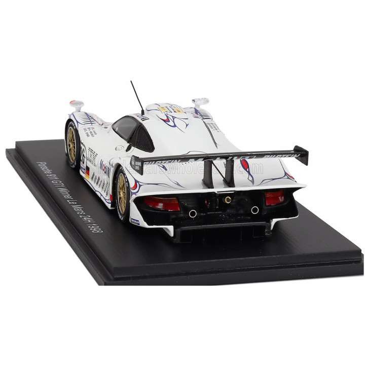 SPARK MODEL PORSCHE 911 GT1-98 3.2L TURBO TEAM PORSCHE AG MOBIL-1 N 26 WINNER 24h LE MANS 1998 ALLAN McNISH - LAURENT AIELLO