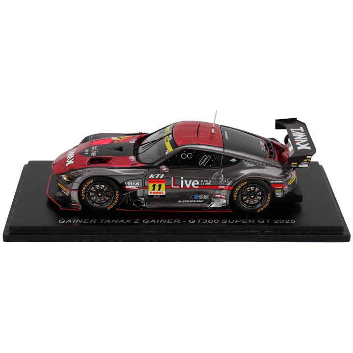 SPARK MODEL NISSAN Z FAIRLADY TEAM GAINER ANEST IWATA RACING N 11 GT300 CLASS SUPER GT 2025 RYUICHIRO TOMITA - KAZUKI OKI