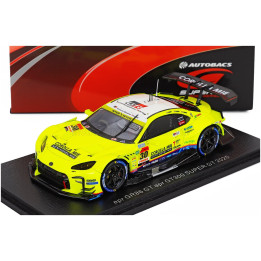 SPARK MODEL TOYOTA GR86 GT TEAM APR N 30 GT300 CLASS SUPER GT 2025 HIROAKI NAGAI - MANABU ORIDO - YELLOW 1/43