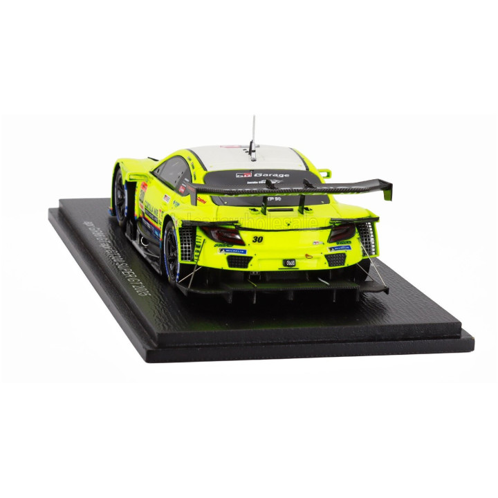 SPARK MODEL TOYOTA GR86 GT TEAM APR N 30 GT300 CLASS SUPER GT 2025 HIROAKI NAGAI - MANABU ORIDO - YELLOW 1/43