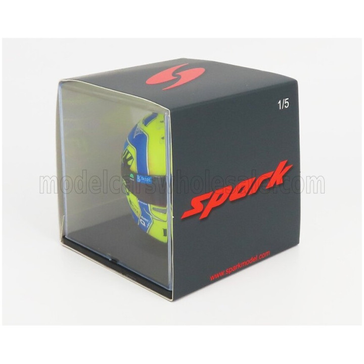 SPARK MODEL BELL HELMET F1 CASCO HELMET MCL36 TEAM MCLAREN N 4 SEASON 2022 LANDO NORRIS - YELLOW BLUE 1/5