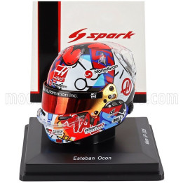 SPARK MODEL BELL HELMET CASCO HELMET F1 ESTEBAN OCON TEAM MONEYGRAM HAAS N 31 MIAMI GP 2025 - VARIOUS 1/5