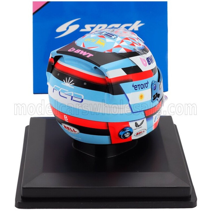 SPARK MODEL BELL HELMET CASCO HELMET F1 FRANCO COLAPINTO TEAM BWT ALPINE N 43 SEASON 2026 - VARIOUS 1/5
