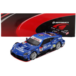 SPARK MODEL NISSAN Z NISMO TEAM TRS IMPUL N 12 GT500 CLASS SUPER GT 2025 KAZUKI HIRAMINE - BERTRAND BAGUETTE - BLUE 1/64