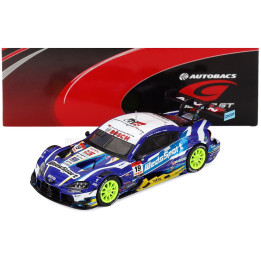 SPARK MODEL TOYOTA SUPRA GR TEAM WEDSSPORT BANDOH N 19 GT500 CLASS SUPER GT 2025 YUJI KUNIMOTO - SENA SAKAGUCHI - BLUE WHITE