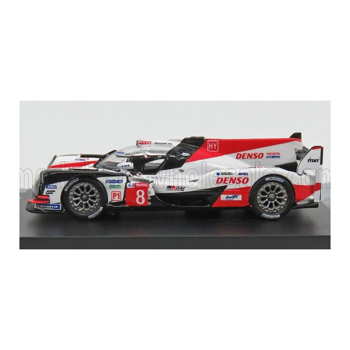 SPARK MODEL TOYOTA TS050 HYBRID 2.4L TURBO V6 TEAM TOYOTA GAZOO RACING N 8 WINNER 24h LE MANS 2018 F.ALONSO - S.BUEMI
