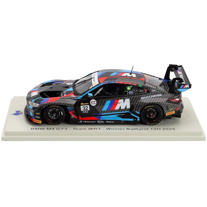 SPARK MODEL BMW 4-SERIES M4 GT3 EVO 3.0L TURBO TEAM WRT N 32 WINNER 12h BATHURST 2025 KELVIN VAN DER LINDE - AUGUSTO FARFUS