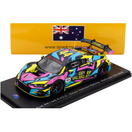 SPARK MODEL AUDI R8 LMS GT3 EVO2 TEAM AUDI GEYER VALMONT RACING N 44 12h BATHURST 2025 SCOTT ANDREWS - SERGIO PIRES - MARCEL
