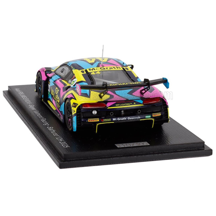 SPARK MODEL AUDI R8 LMS GT3 EVO2 TEAM AUDI GEYER VALMONT RACING N 44 12h BATHURST 2025 SCOTT ANDREWS - SERGIO PIRES - MARCEL