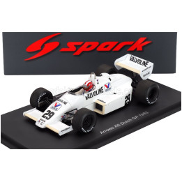 SPARK MODEL ARROWS F1 A6 N 29 HOLLAND GP 1983 MARC SURER - WHITE 1/43