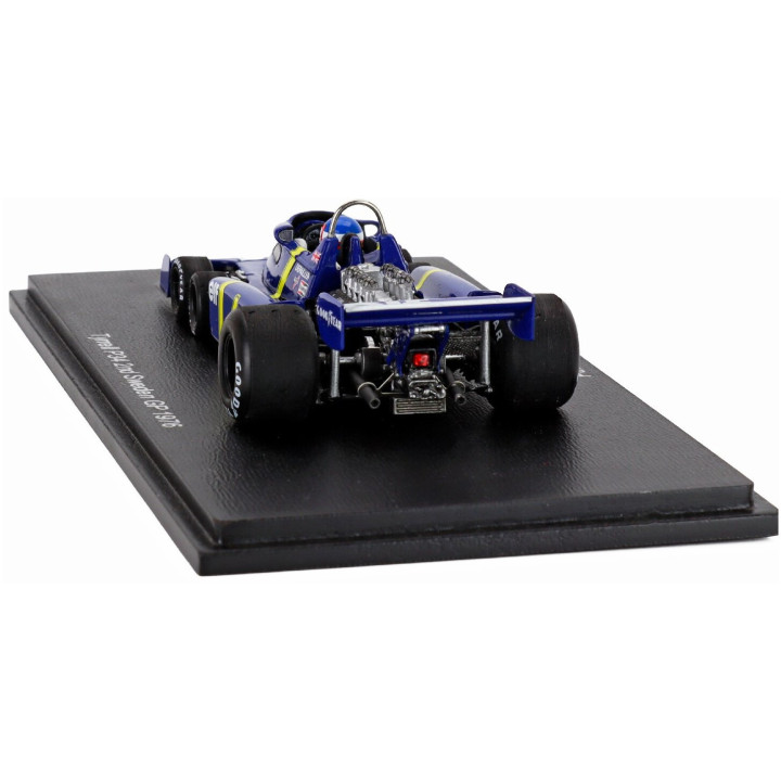 SPARK MODEL TYRRELL F1 P34 ELF 6-WHEELS N 4 2nd SWEDEN GP 1976 PATRICK DEPAILLER - BLUE YELLOW 1/43