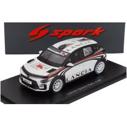 SPARK MODEL LANCIA YPSILON HF RALLY4 2025 - WHITE BLACK 1/43