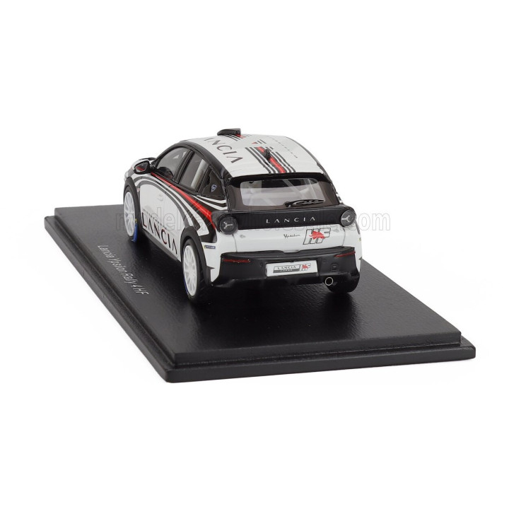 SPARK MODEL LANCIA YPSILON HF RALLY4 2025 - WHITE BLACK 1/43