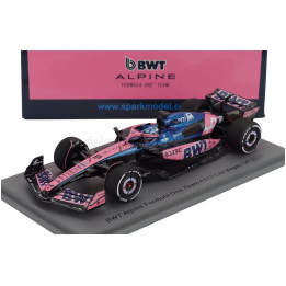 SPARK MODEL ALPINE F1 A525 TEAM BWT ALPINE N 10 LAS VEGAS USA GP 2025 PIERRE GASLY - BLACK BLUE PINK 1/43