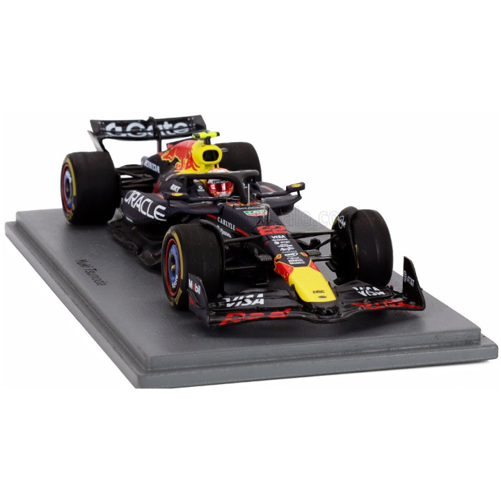 SPARK MODEL RED BULL F1 RB21 TEAM ORACLE RED BULL RACING N 22 ABU DHABI GP 2025 YUKI TSUNODA - BLUE YELLOW RED 1/43
