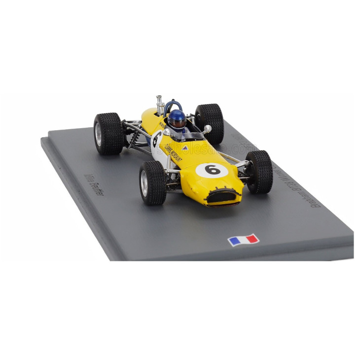 SPARK MODEL BRABHAM F3 BT28 N 6 WINNER ACIF 1970 MIKE BEUTTLER - YELLOW WHITE 1/43