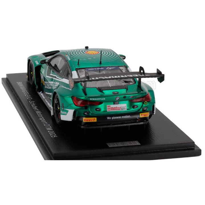 SPARK MODEL BMW 4-SERIES M4 GT3 TEAM SCHUBERT MOTORSPORT N 11 SEASON 2025 MARCO WITTMANN - GREEN BLACK 1/43