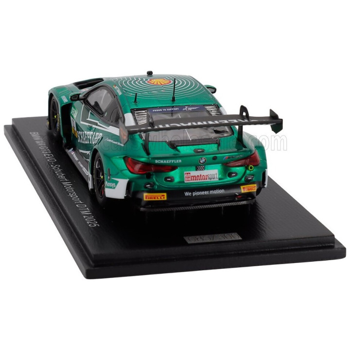SPARK MODEL BMW 4-SERIES M4 GT3 TEAM SCHUBERT MOTORSPORT N 11 SEASON 2025 MARCO WITTMANN - GREEN BLACK 1/43