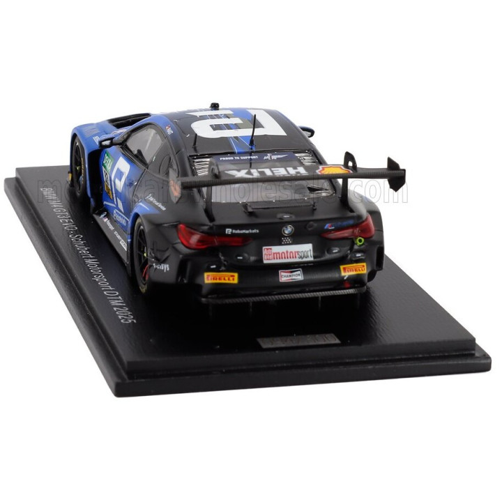 SPARK MODEL BMW 4-SERIES M4 GT3 TEAM SCHUBERT MOTORSPORT N 33 DTM SEASON 2025 RENE RAST - BLUE BLACK 1/43