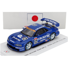 SPARK MODEL NISSAN SKYLINE GT-R (R34) 3.0L TWIN TURBO V6 TEAM CALSONIC IMPUL N 12 JGTC GT500 1999 KAZUYOSHI HOSHINO - MASAHYKO