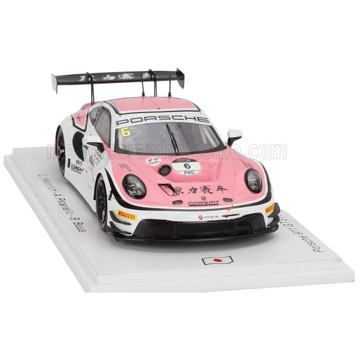 SPARK MODEL PORSCHE 911 992 GT3 R TEAM ORIGINE MOTORSPORT N 6 5th 1000km SUZUKA 2025 LAURIN HEINRICH - ALESSIO PICARIELLO