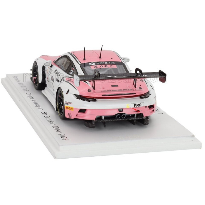 SPARK MODEL PORSCHE 911 992 GT3 R TEAM ORIGINE MOTORSPORT N 6 5th 1000km SUZUKA 2025 LAURIN HEINRICH - ALESSIO PICARIELLO