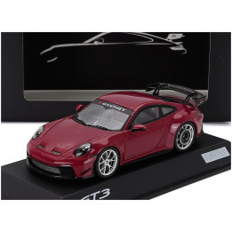 SPARK MODEL PORSCHE 911 992-2 GT3 COUPE MANTHEY KIT 2024 - RUBY STAR 1/43