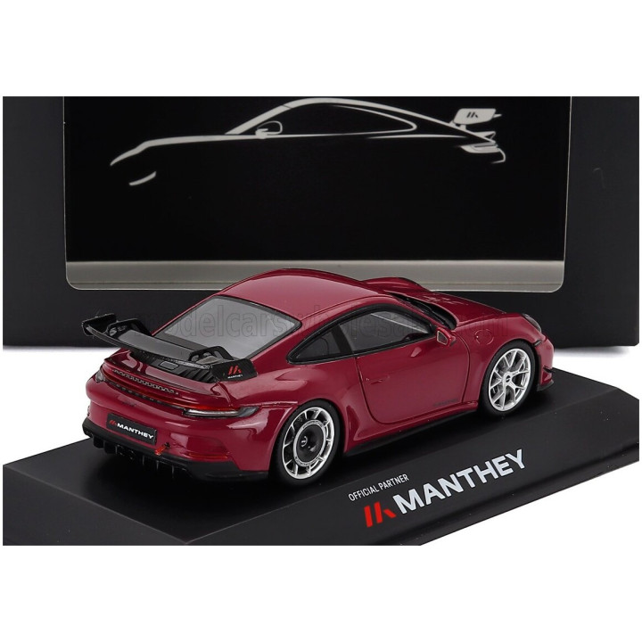 SPARK MODEL PORSCHE 911 992-2 GT3 COUPE MANTHEY KIT 2024 - RUBY STAR 1/43