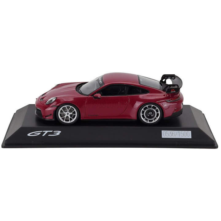 SPARK MODEL PORSCHE 911 992-2 GT3 COUPE MANTHEY KIT 2024 - RUBY STAR 1/43